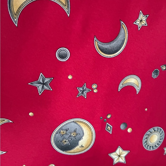 Valentine’s Day Red Celestial Slip Dress Sexy Lingerie Nightdress Size Medium - Picture 2 of 8